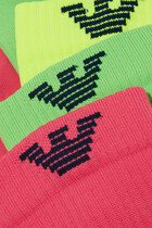 Fluo Sports Socks, Pack of 3